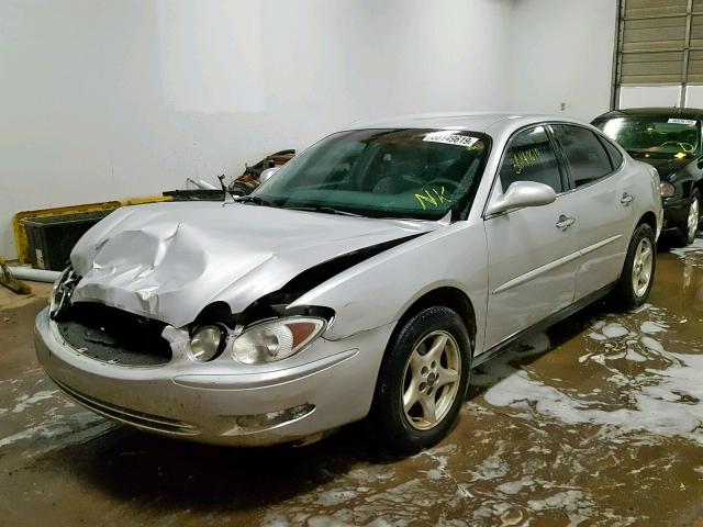 2G4WC532851306253 - 2005 BUICK LACROSSE C SILVER photo 2