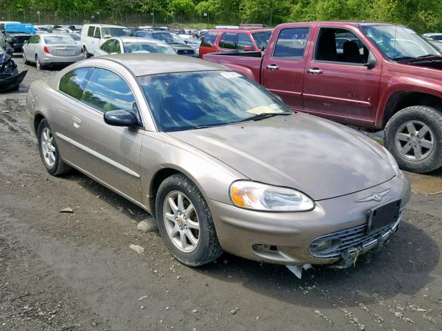 4C3AG42H52E017492 - 2002 CHRYSLER SEBRING LX TAN photo 1