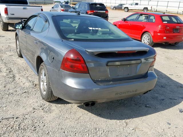 2G2WS522551212456 - 2005 PONTIAC GRAND PRIX GRAY photo 3