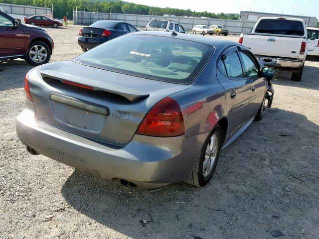 2G2WS522551212456 - 2005 PONTIAC GRAND PRIX GRAY photo 4