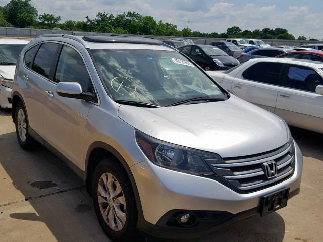 2HKRM3H72DH501382 - 2013 HONDA CR-V EXL SILVER photo 9