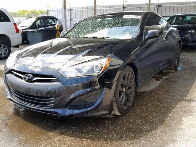 KMHHT6KD1DU082165 - 2013 HYUNDAI GENESIS CO BLACK photo 2