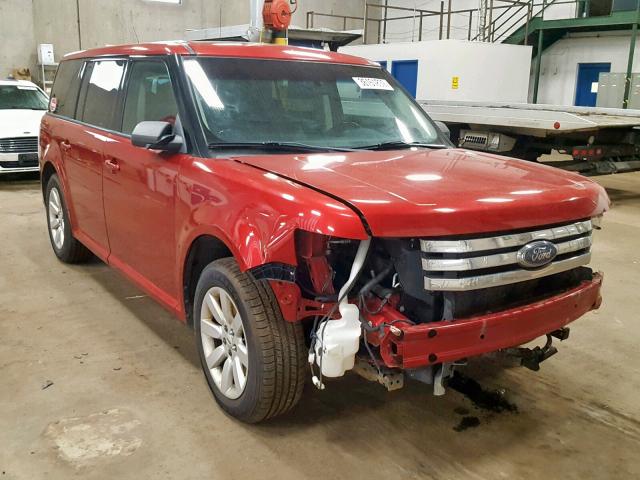 2FMDK51CX9BA37257 - 2009 FORD FLEX SE MAROON photo 1