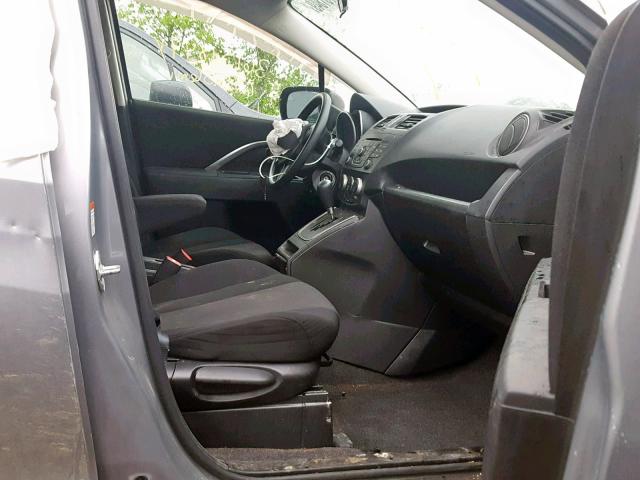 JM1CW2BL8C0113889 - 2012 MAZDA 5 SILVER photo 5