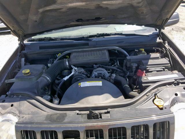 1J4GS48K65C511296 - 2005 JEEP GRAND CHER BROWN photo 7