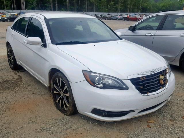 1C3CCBBG4CN250816 - 2012 CHRYSLER 200 TOURIN WHITE photo 1