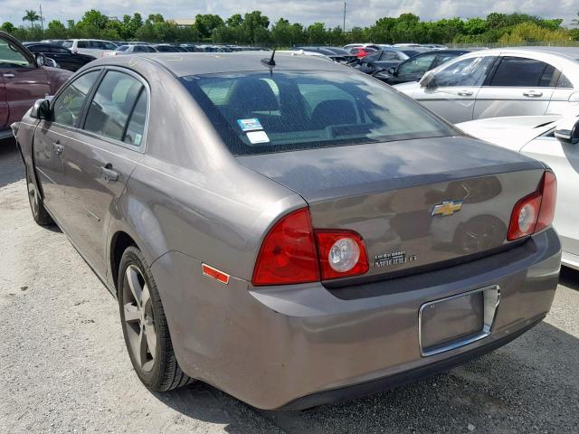 1G1ZC5E19BF242694 - 2011 CHEVROLET MALIBU 1LT 棕色 照片 3