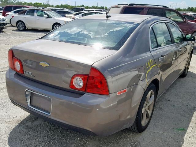 1G1ZC5E19BF242694 - 2011 CHEVROLET MALIBU 1LT 棕色 照片 4