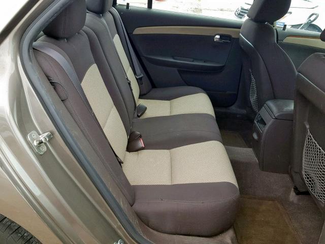 1G1ZC5E19BF242694 - 2011 CHEVROLET MALIBU 1LT 棕色 照片 6