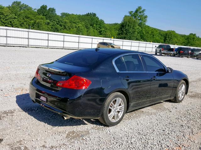 JN1CV6AP3CM932934 - 2012 INFINITI G37 BASE BLACK photo 4