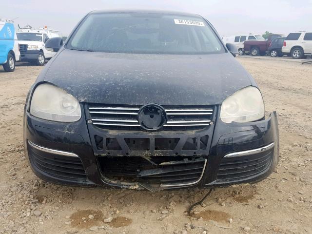 3VWRF71K47M034655 - 2007 VOLKSWAGEN JETTA 2.5 BLACK photo 9