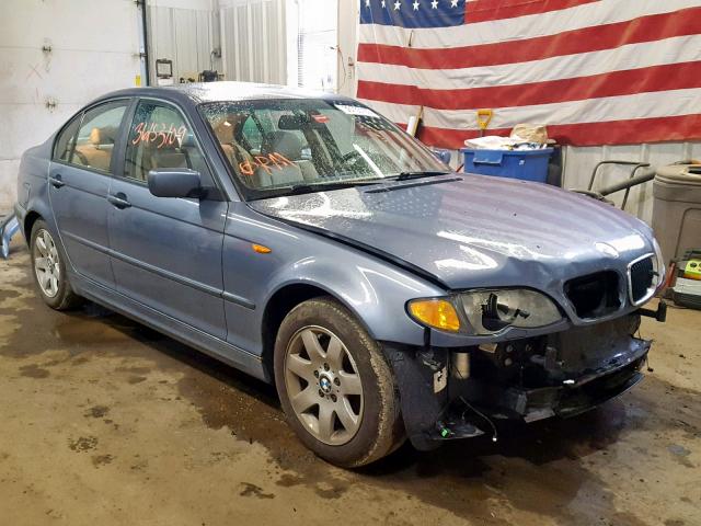 WBAEU33474PF61724 - 2004 BMW 325 XI BLUE photo 1