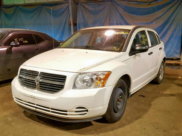 1B3HB48B18D508137 - 2008 DODGE CALIBER SX WHITE photo 2