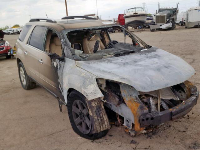 5GZEV23728J147517 - 2008 SATURN OUTLOOK XR ოქროსფერი ფოტო 1