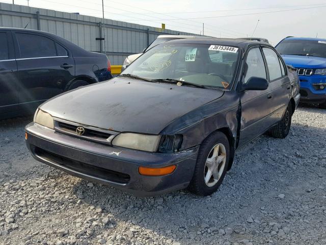 1NXBB02E5TZ389464 - 1996 TOYOTA COROLLA DX TEAL photo 2