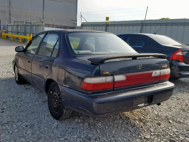 1NXBB02E5TZ389464 - 1996 TOYOTA COROLLA DX TEAL photo 3