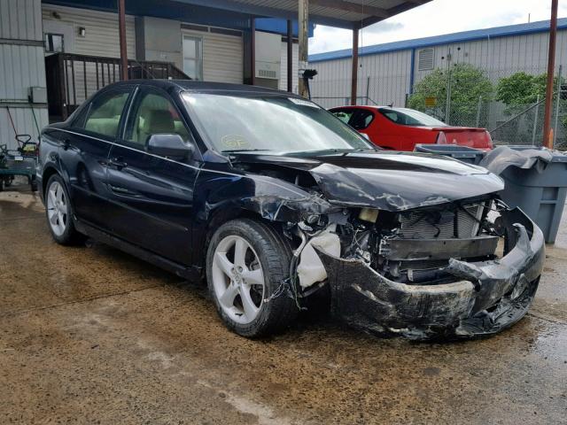 1YVHP80C375M16235 - 2007 MAZDA 6 I BLACK photo 1