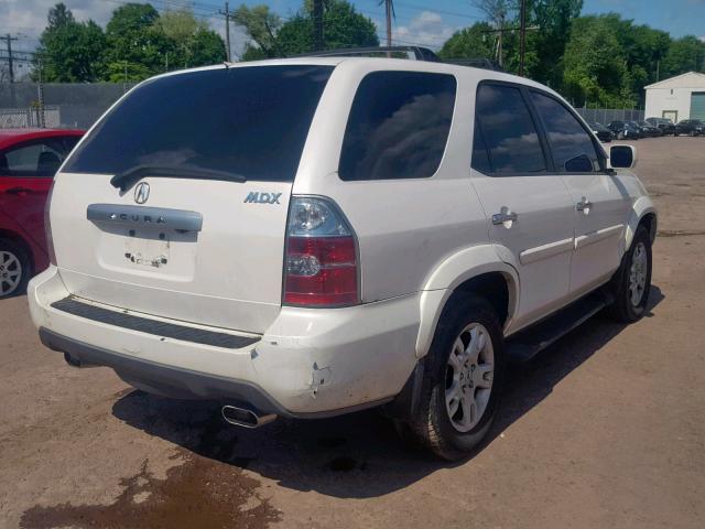 2HNYD18894H514688 - 2004 ACURA MDX TOURIN WHITE photo 4