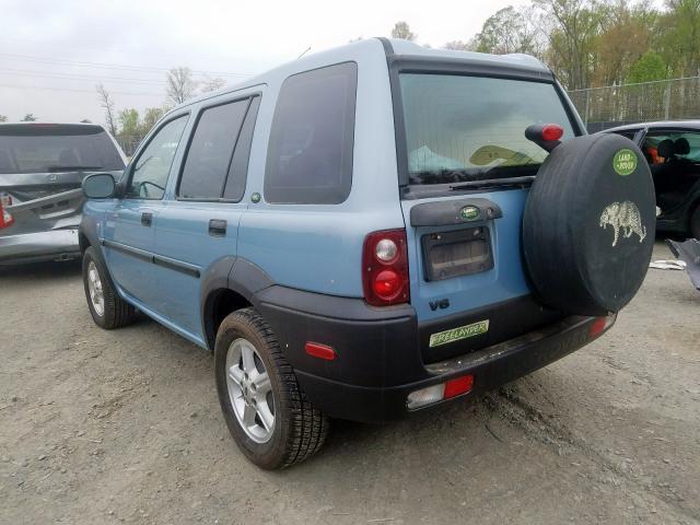 SALNM222X3A246551 - 2003 LAND ROVER FREELANDER S  photo 3