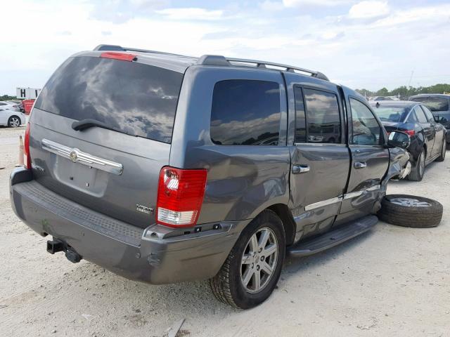 1A8HX58257F503850 - 2007 CHRYSLER ASPEN LIMI GRAY photo 4