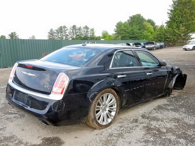 2C3CCADG3EH183743 - 2014 CHRYSLER 300C VARVA BLACK photo 4