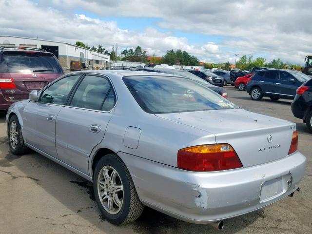 19UUA5645XA010213 - 1999 ACURA 3.2TL SILVER photo 3