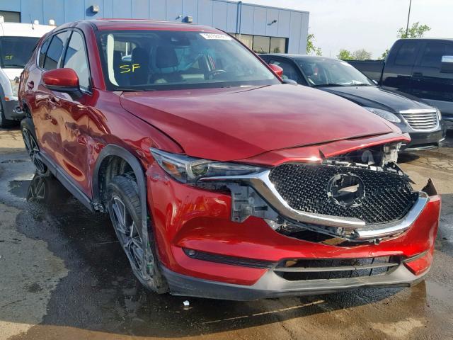 JM3KFBDM6J0423626 - 2018 MAZDA CX-5 GRAND RED photo 1