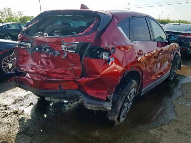 JM3KFBDM6J0423626 - 2018 MAZDA CX-5 GRAND RED photo 4