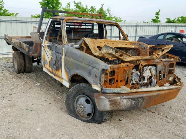 1FDKF38G6VEB00989 - 1997 FORD F350 BURN photo 1