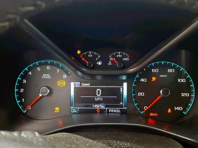 1GCGTEEN3J1267183 - 2018 CHEVROLET COLORADO Z WHITE photo 8