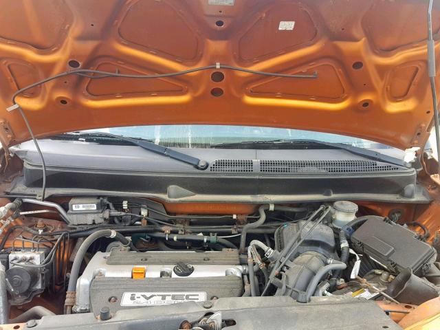 5J6YH287X6L015728 - 2006 HONDA ELEMENT EX ORANGE photo 7