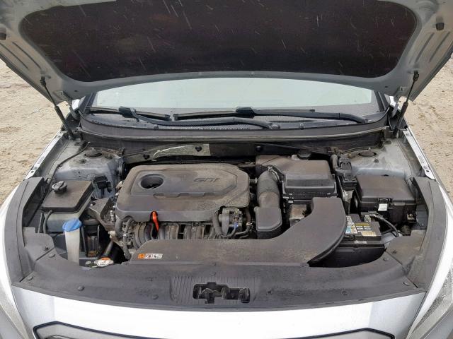 5NPE34AFXGH433278 - 2016 HYUNDAI SONATA SPO GRAY photo 7