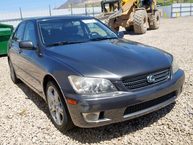 JTHBD192550098617 - 2005 LEXUS IS 300 GRAY photo 1