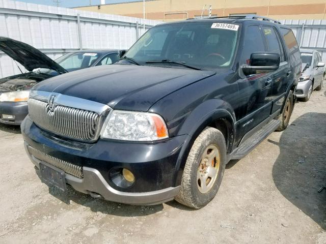 5LMFU28R83LJ44551 - 2003 LINCOLN NAVIGATOR BLACK photo 2