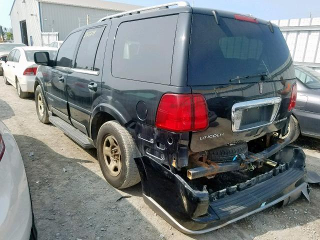 5LMFU28R83LJ44551 - 2003 LINCOLN NAVIGATOR BLACK photo 3