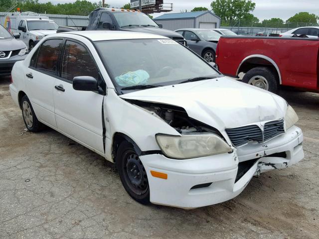 JA3AJ26E13U009012 - 2003 MITSUBISHI LANCER ES WHITE photo 1