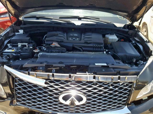 JN8AZ2NE0G9122863 - 2016 INFINITI QX80 BLACK photo 7