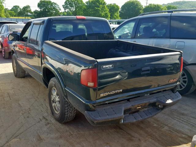 1GTDT13X33K115823 - 2003 GMC SONOMA GREEN photo 3