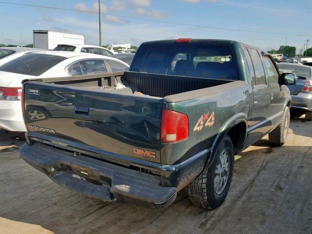 1GTDT13X33K115823 - 2003 GMC SONOMA GREEN photo 4