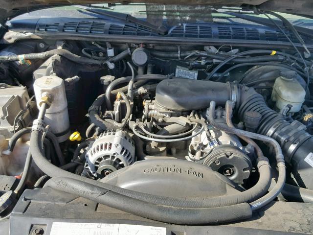 1GTDT13X33K115823 - 2003 GMC SONOMA GREEN photo 7