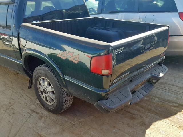 1GTDT13X33K115823 - 2003 GMC SONOMA GREEN photo 9