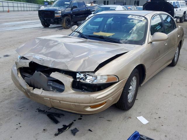 1G4HP52K75U263740 - 2005 BUICK LESABRE CU GOLD photo 2