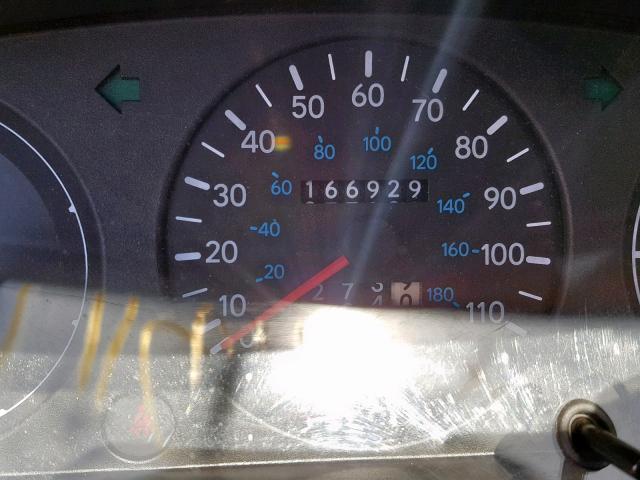 1Y1SK5265VZ457435 - 1997 GEO PRIZM BASE GREEN photo 8