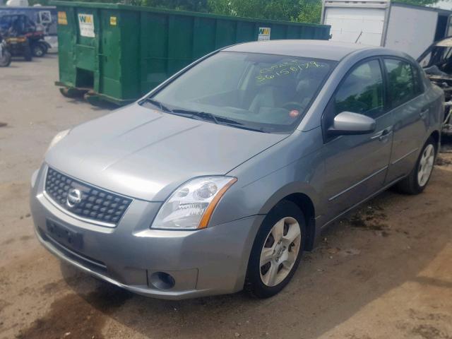 3N1AB61E98L752373 - 2008 NISSAN SENTRA 2.0 SILVER photo 2