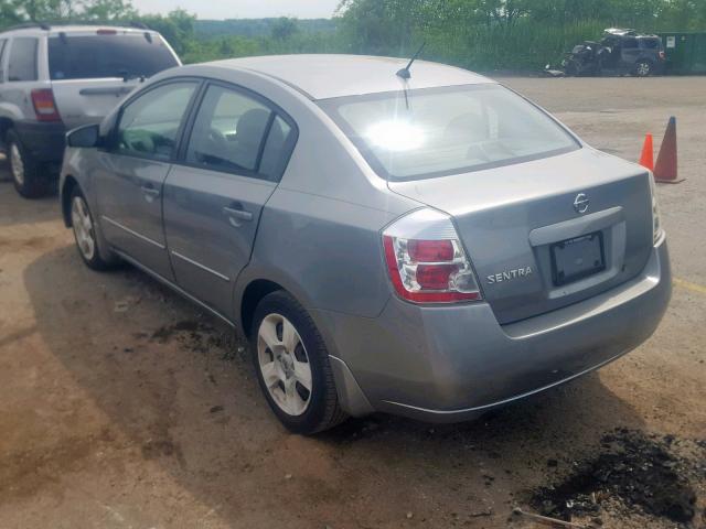 3N1AB61E98L752373 - 2008 NISSAN SENTRA 2.0 SILVER photo 3