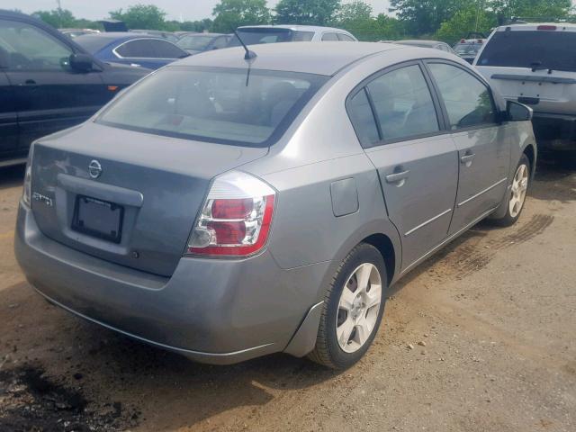 3N1AB61E98L752373 - 2008 NISSAN SENTRA 2.0 SILVER photo 4