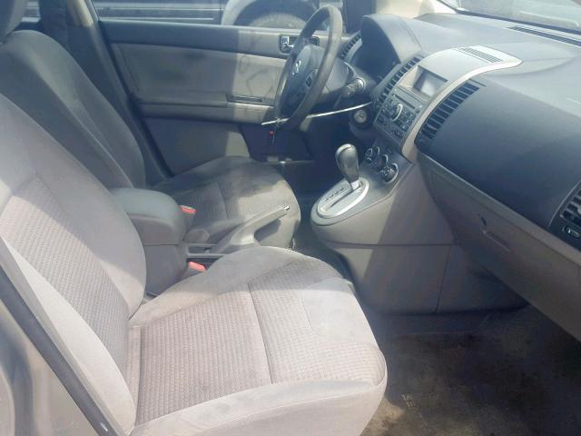 3N1AB61E98L752373 - 2008 NISSAN SENTRA 2.0 SILVER photo 5