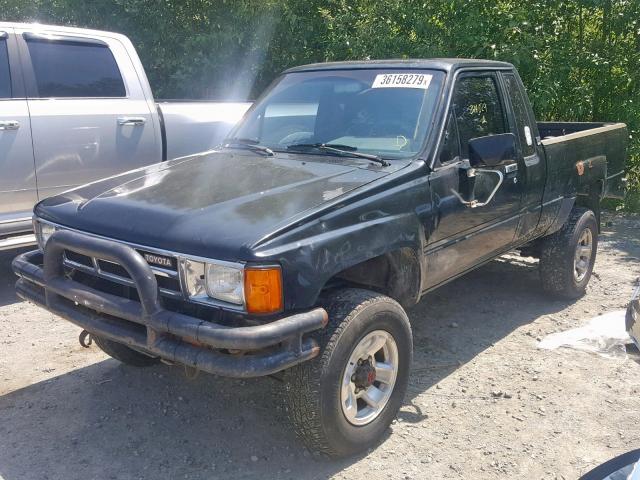 JT4RN67S3G0006145 - 1986 TOYOTA PICKUP XTR BLACK photo 2