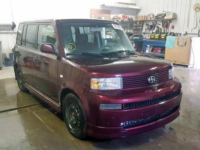 JTLKT324X64039380 - 2006 TOYOTA SCION XB 勃艮第红 照片 1
