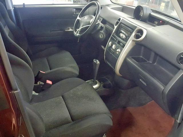 JTLKT324X64039380 - 2006 TOYOTA SCION XB 勃艮第红 照片 5